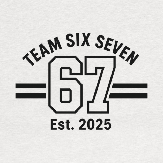 Number 67 Six Seven Baseball Jersey Style Team 67 Meme Sports by ArtistTee ⭐⭐⭐⭐⭐
