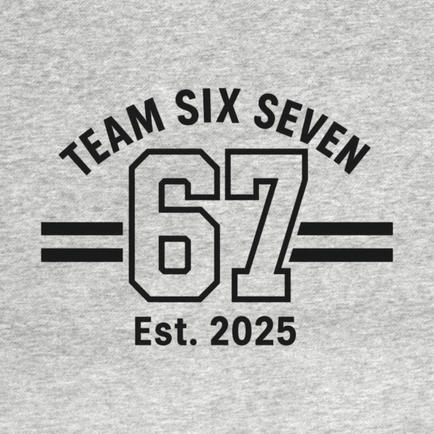 Number 67 Six Seven Baseball Jersey Style Team 67 Meme Sports by ArtistTee ⭐⭐⭐⭐⭐