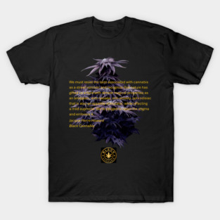 Black Cannabis - test T-Shirt