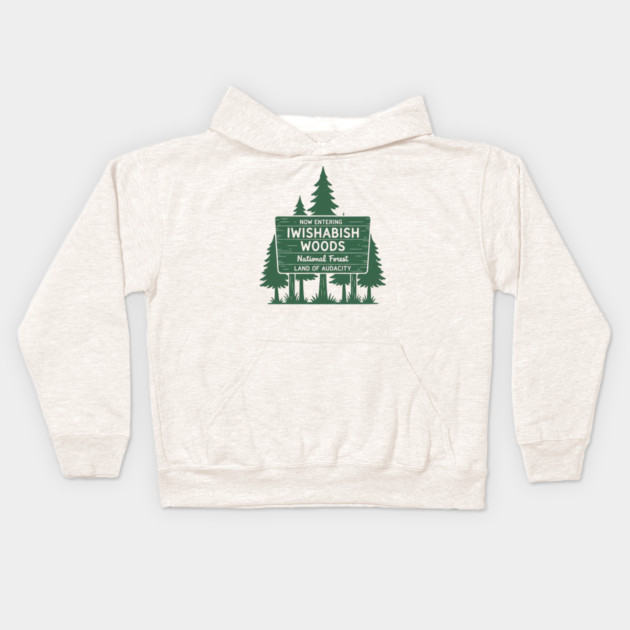 National Forest Land Audacity Kids Hoodie by ArtistTee ⭐⭐⭐⭐⭐