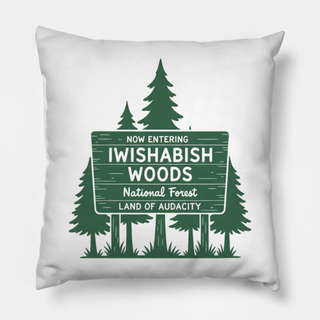 National Forest Land Audacity Pillow by ArtistTee ⭐⭐⭐⭐⭐