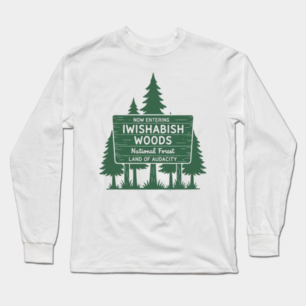 National Forest Land Audacity Long Sleeve T-Shirt by ArtistTee ⭐⭐⭐⭐⭐
