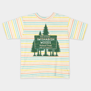National Forest Land Audacity Kids T-Shirt