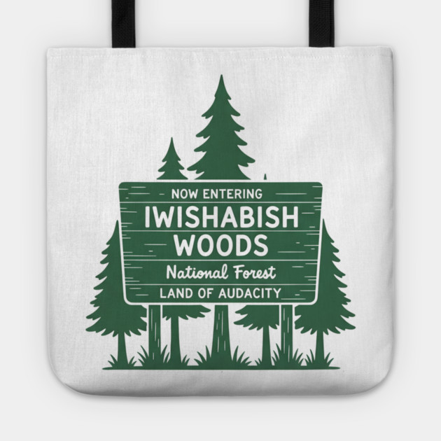 National Forest Land Audacity Tote by ArtistTee ⭐⭐⭐⭐⭐
