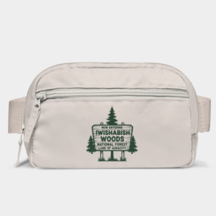 Now Entering Iwishabish Woods National Forest Land Audacity Bag