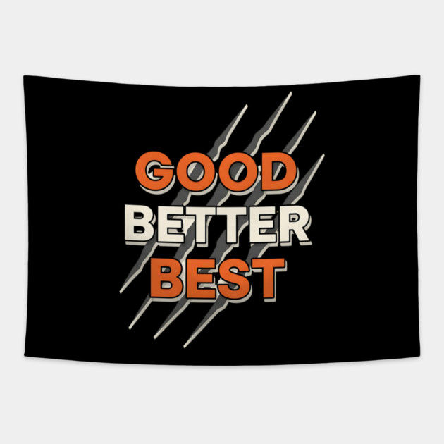 Good Better Best Bears Tapestry by ArtistTee ⭐⭐⭐⭐⭐