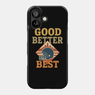 Good Better Best Bears – Bear Claw Motivational Sports Fan Phone Case
