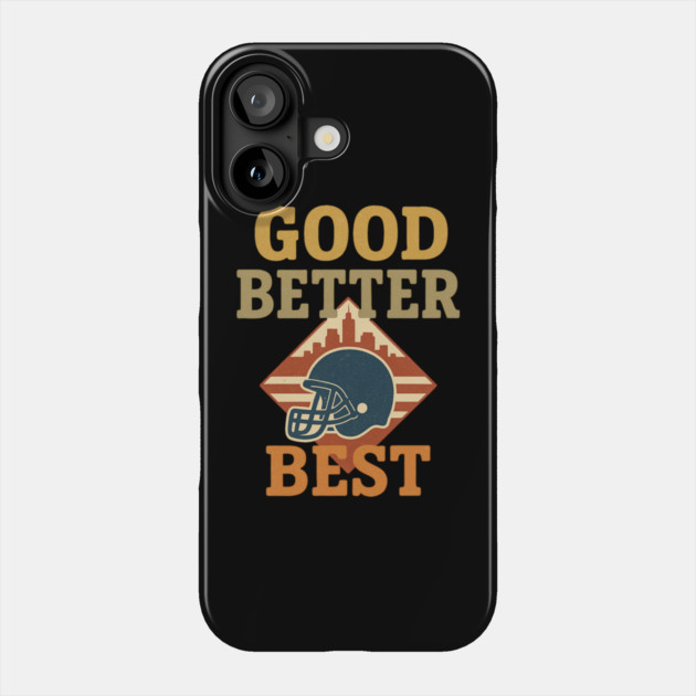 Good Better Best Bears – Bear Claw Motivational Sports Fan Phone Case by ArtistTee ⭐⭐⭐⭐⭐