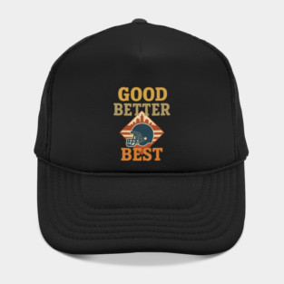Good Better Best Bears – Bear Claw Motivational Sports Fan Hat