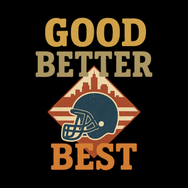Good Better Best Bears – Bear Claw Motivational Sports Fan by ArtistTee ⭐⭐⭐⭐⭐