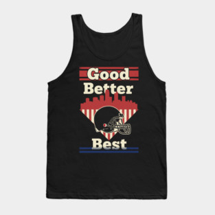 Good Better Best Bear Claw – Motivational Game Day Sports Tank Top