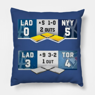 Back 2 Back World Series Champion Pillow