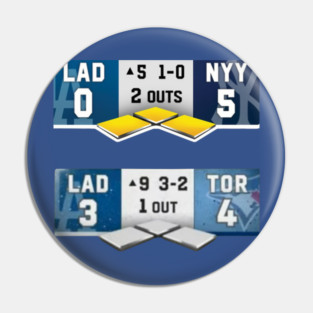 Back 2 Back World Series Champion Pin