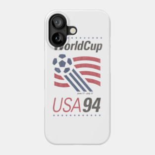 Vintage Mashup world cup usa Phone Case