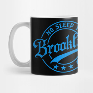 Retro No Sleep Till Brooklyn Mug