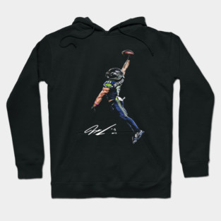 Jaxon Smith-Njigba Posterized Hoodie