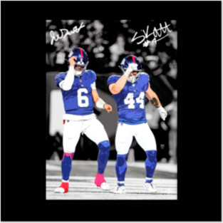 Jaxson Dart & Cam Skattebo The Most Exciting Duo Posters and Art