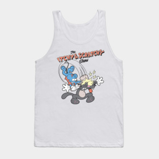 The Itchy & Scratchy Show Cartoon Tank Top