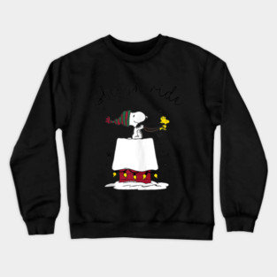 Peanuts Snoopy Sleigh Ride Christmas Crewneck Sweatshirt