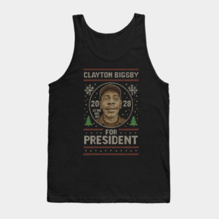 Ugly Sweater - Clayton Bigsby For President 2028 #2 Tank Top