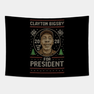 Ugly Sweater - Clayton Bigsby For President 2028 #2 Tapestry