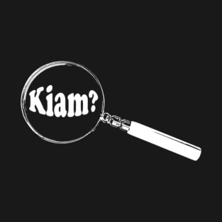 Esperanto Magnifying Glass “When?” (Kiam?) T-Shirt