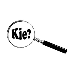 Esperanto Magnifying Glass “Where?” (Kie?) T-Shirt