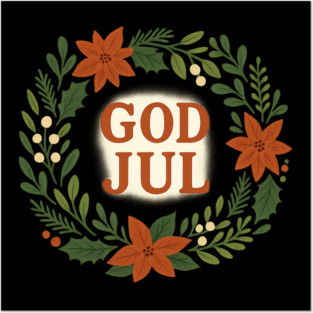 Good Jul Posters and Art