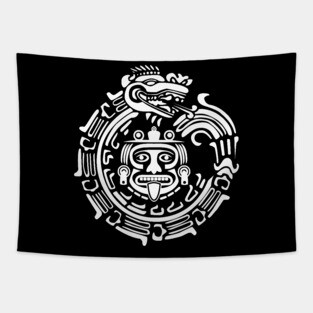 Aztec Quetzalcoatl Tapestry