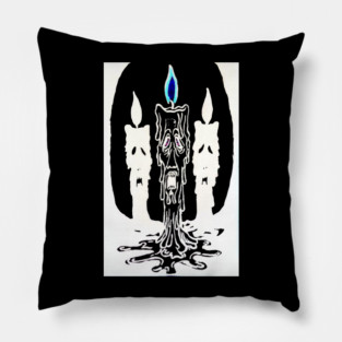 Melty candle Pillow