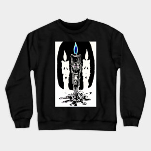 Melty candle Crewneck Sweatshirt