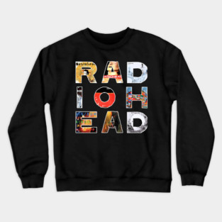 Radio Head Classic Logo Radioheads Band Crewneck Sweatshirt