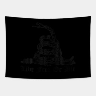 Live Free Or Die Tapestry
