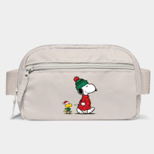 Snoopy and Woodstock Christmas Bag