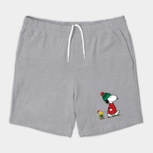 Snoopy and Woodstock Christmas Shorts