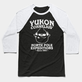 Yukon Cornelius - North Pole Expeditions Baseball T-Shirt