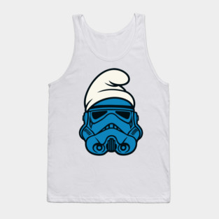 Smurftrooper Mash-Up Tank Top