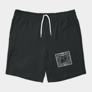 Grunge Style Post Punk Band Shorts