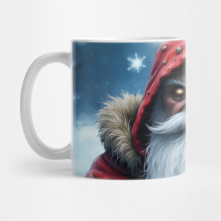 Frostbite Santa & His Mischief Elf. Mug