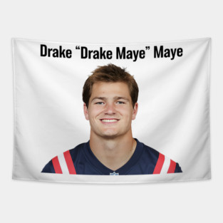 Drake Drake Maye Maye, NFL Player Tapestry