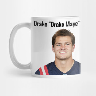 Drake Drake Maye Maye, NFL Player Mug