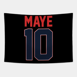 Maye 10 Football Tapestry