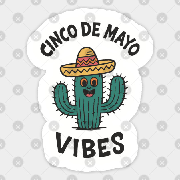 Cinco de Mayo Vibes Mexican Fiesta Mood Sticker by Anticorporati