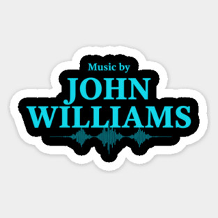 Music by John Williams Sticker
