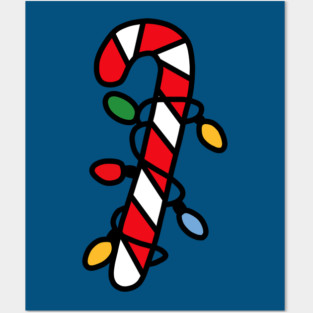 Candy Cane Posters and Art