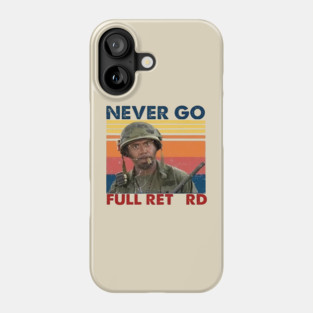 Never Go Full Retro Phone Case