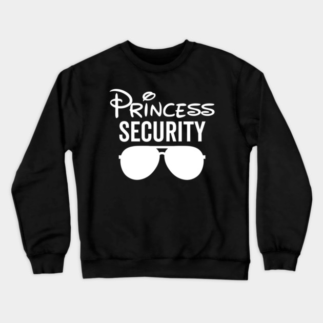 Princess Security Crewneck Sweatshirt by Frank Ring