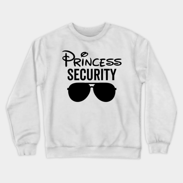 Princess Security Crewneck Sweatshirt by Frank Ring