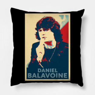 Daniel Balavoine Pillow