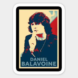 Daniel Balavoine Sticker